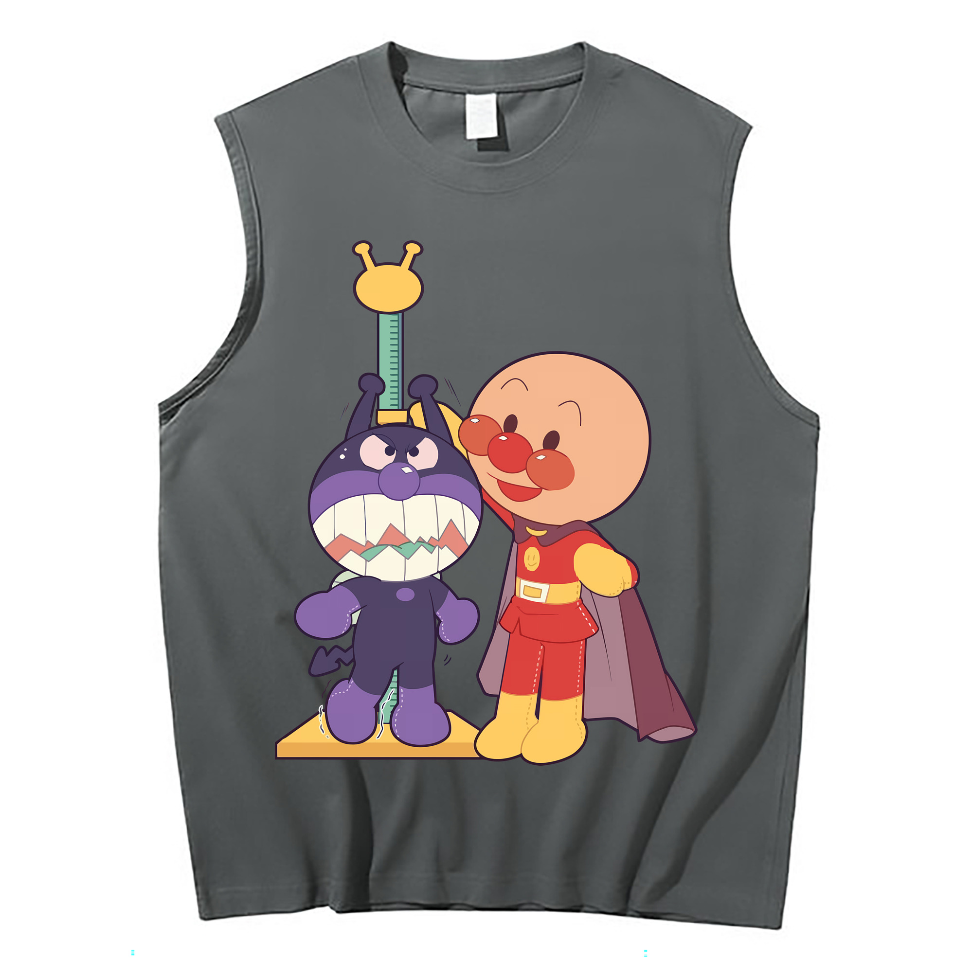 （画像用） アンパンマン Anpanman コットン100％タンクトップ（フロントプリント）
